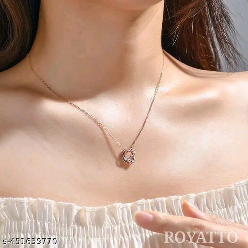Love Heart Pendant Chain