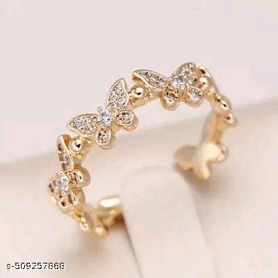 Winnifred Anti Tarnish Stainless Steel Gold Ring