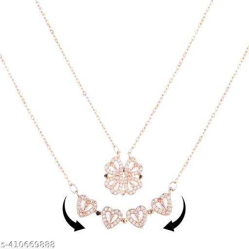 Sizzling Glittering Pendants Chain