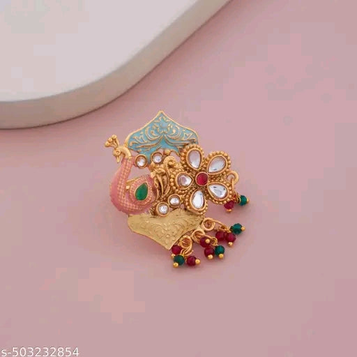 Elite Graceful Gold-Plated Ring