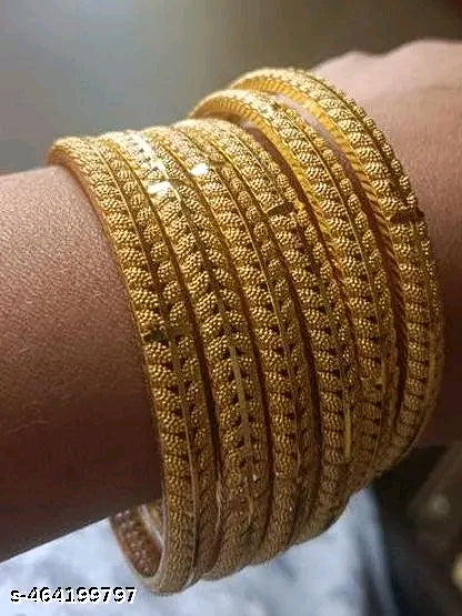 Gold Plated Patla Bangles