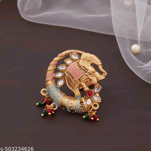 Trendy Royal Heritage Elephant Ring