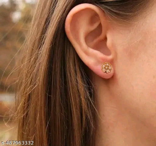 Trendy Gold plated Earring