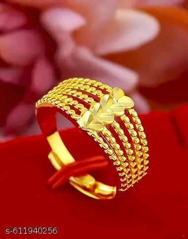 Gold Plated Heart Ring