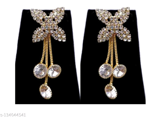 Floral American Daimond Nacklace Set
