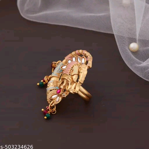 Trendy Royal Heritage Elephant Ring