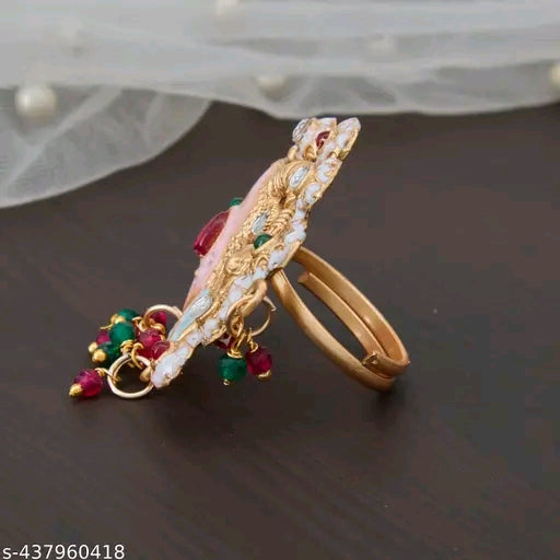 Antique Gold-Plated Finger Ring