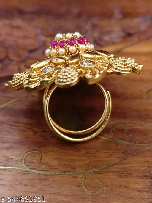 Traditional Gold-Plated Ring