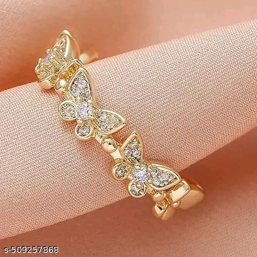 Winnifred Anti Tarnish Stainless Steel Gold Ring