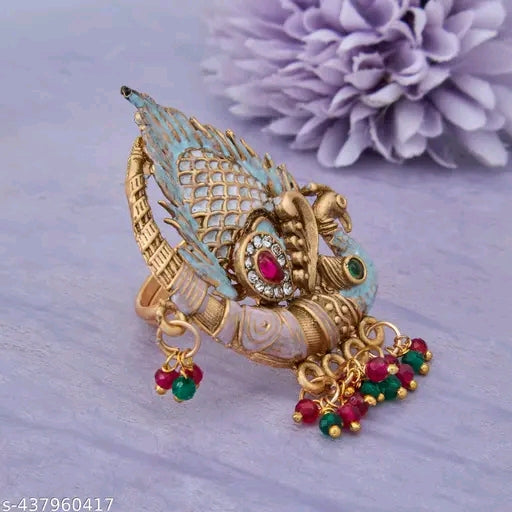 Antique Gold-Plated Finger Ring