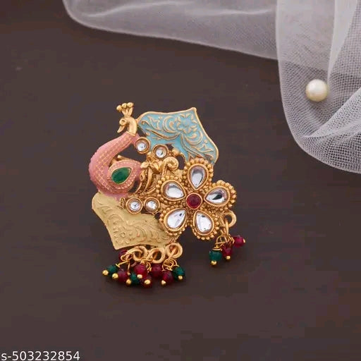 Elite Graceful Gold-Plated Ring