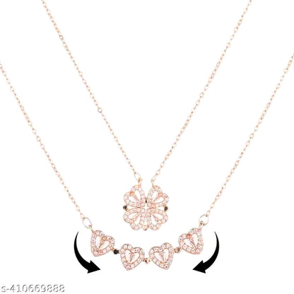 Sizzling Glittering Pendants Chain