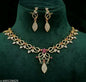 Brass Designer Gold plated jewellery set