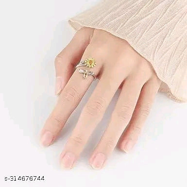 Sunflower Stackable Ring