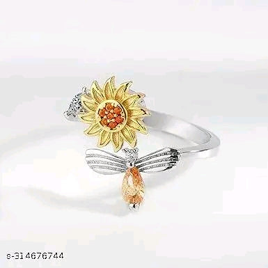 Sunflower Stackable Ring