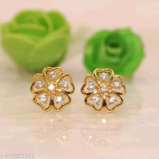 Trendy Gold plated Earring