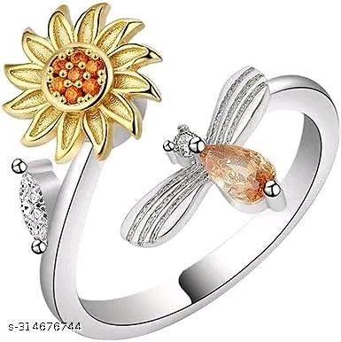 Sunflower Stackable Ring