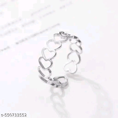 Hollow Heart shaped Ring
