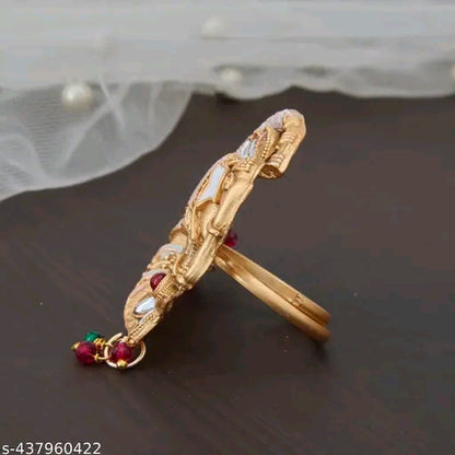 Antique Gold-Plated Finger Ring