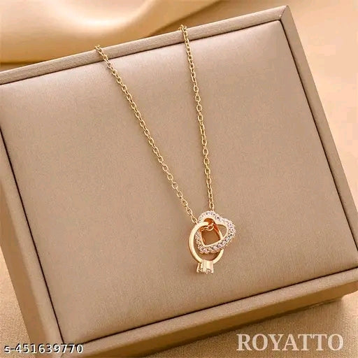 Love Heart Pendant Chain