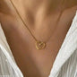 Heart Anti-Tarnish Gold-Plated Chain Pendant