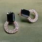 Wonderful Black Stone Earring