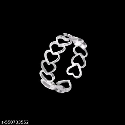 Hollow Heart shaped Ring