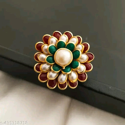 Kanayali multicoulr Ring