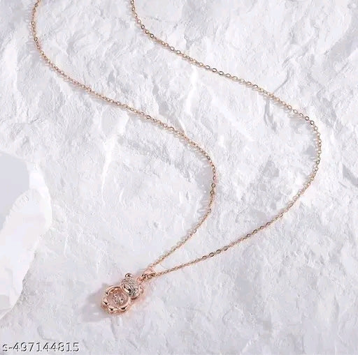 PANDA Shape Pendant with Chain