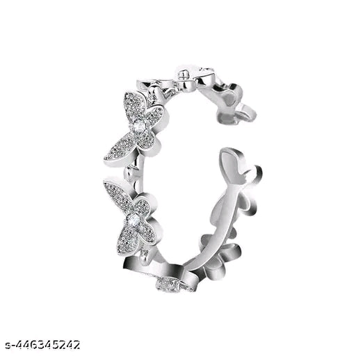 Butterfly Diamond Ring