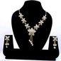 Floral American Daimond Nacklace Set