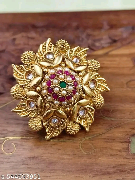 Traditional Gold-Plated Ring