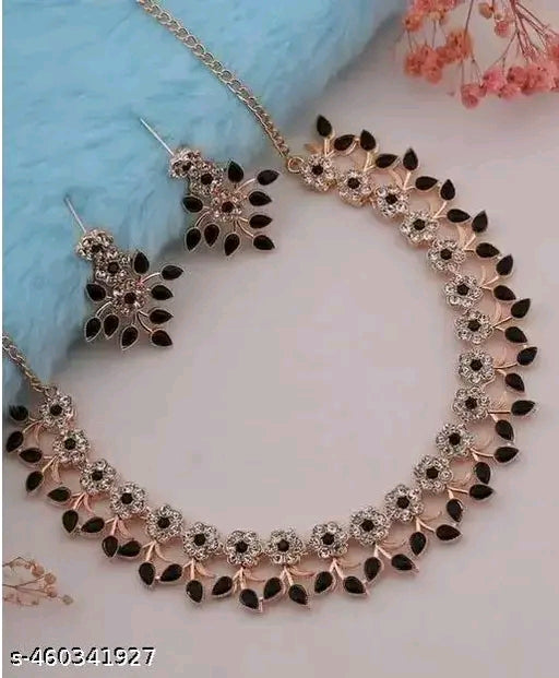 Rose Gold Plated Necklace set