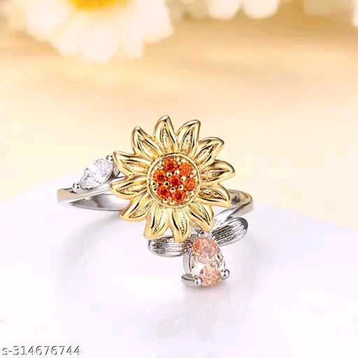 Sunflower Stackable Ring