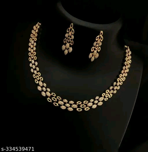 Elite Gold Plated Jewellery Set