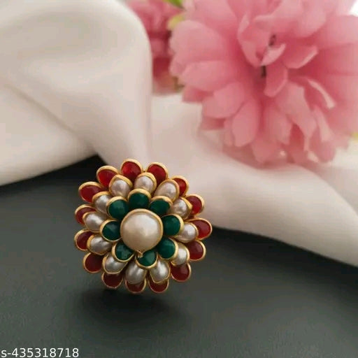 Kanayali multicoulr Ring