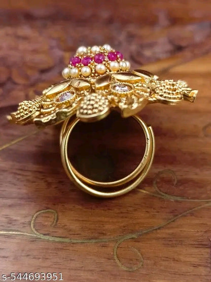 Traditional Gold-Plated Ring