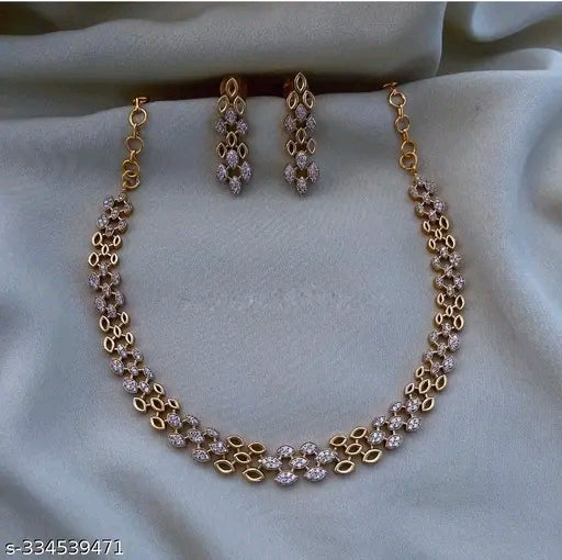 Elite Gold Plated Jewellery Set