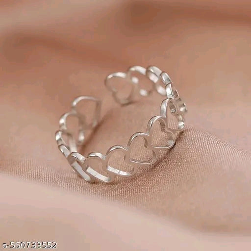 Hollow Heart shaped Ring