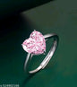 Heart Crystal Adjustable Ring